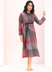 Silk Tie Dress