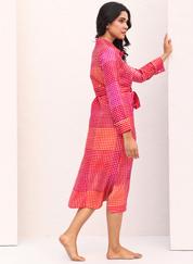 Silk Tie Dress