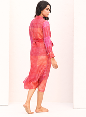 Silk Tie Dress