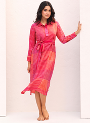 Silk Tie Dress