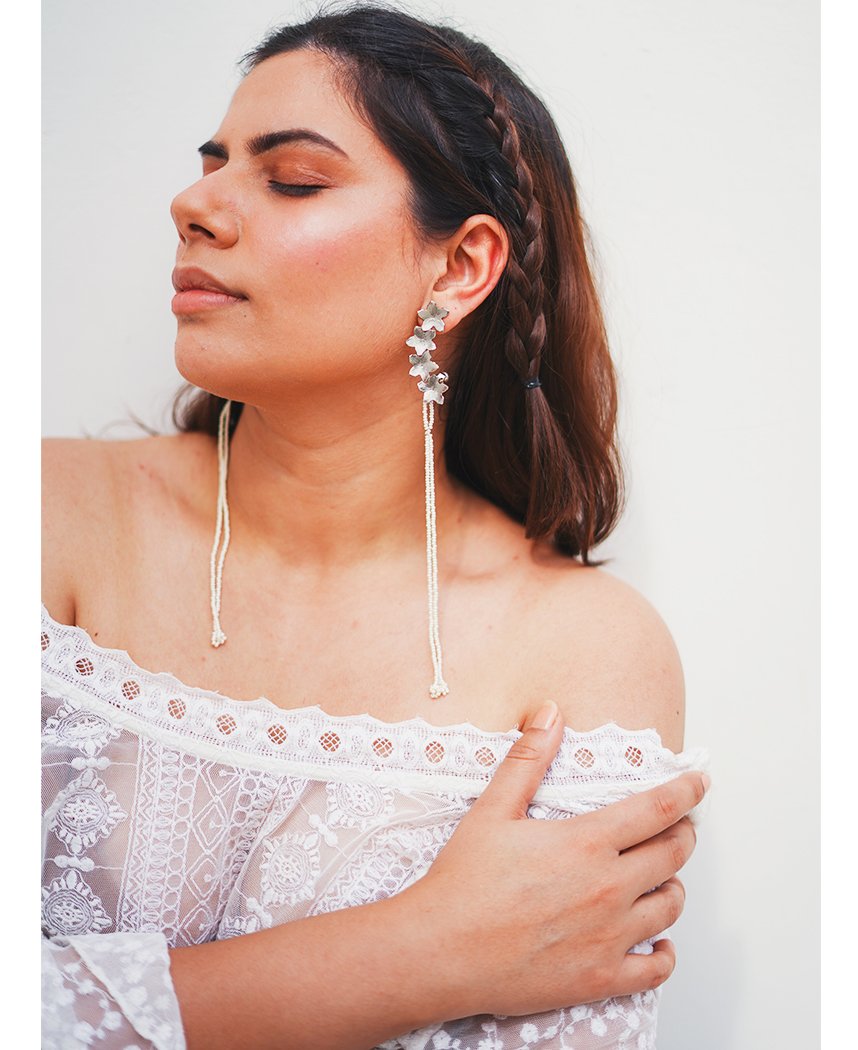 Mogra Cuff Earrings