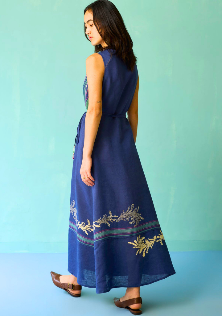 Sira Floral Wrap Dress