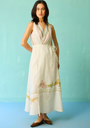 Sira Floral Wrap Dress