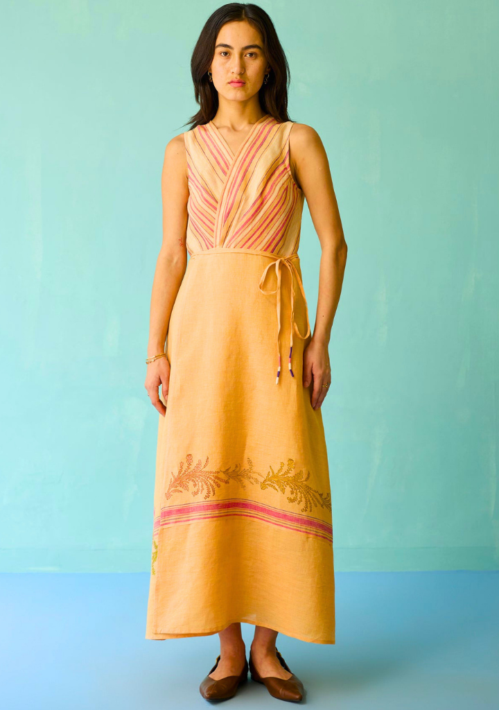 Sira Floral Wrap Dress