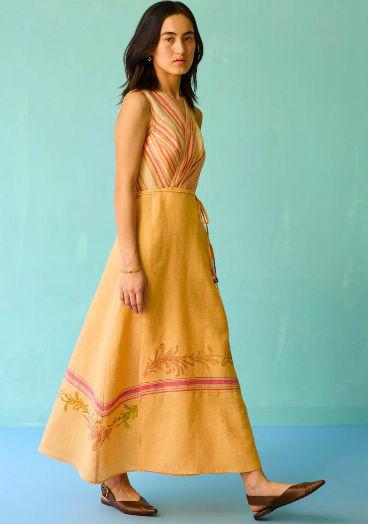 Sira Floral Wrap Dress