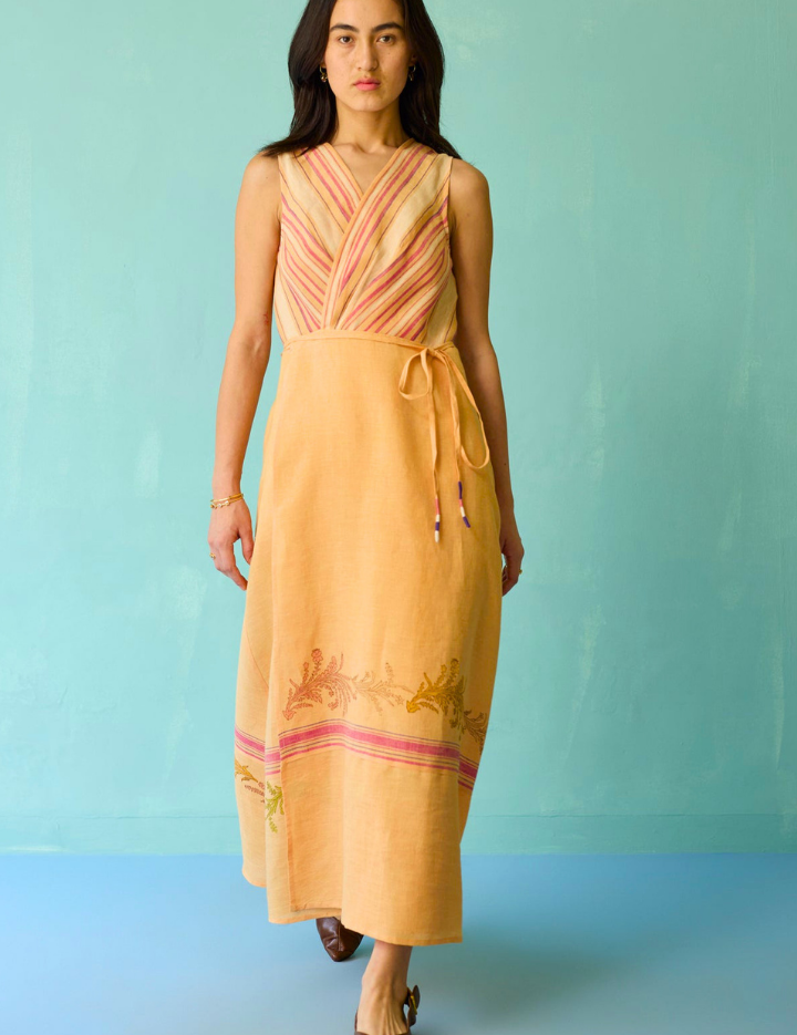 Sira Floral Wrap Dress