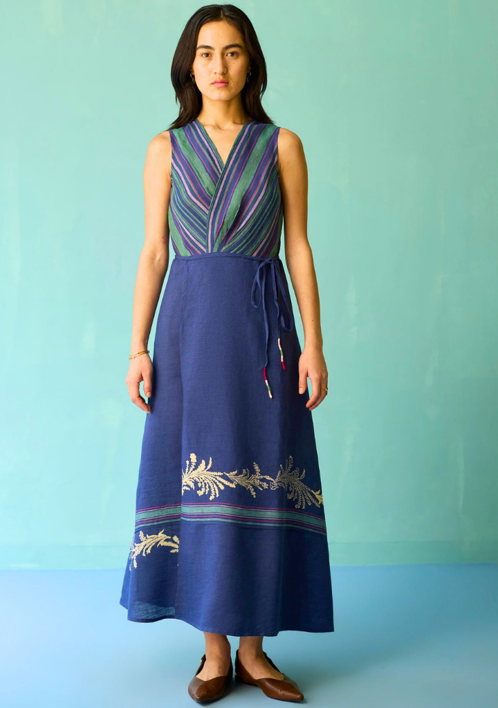 Sira Floral Wrap Dress