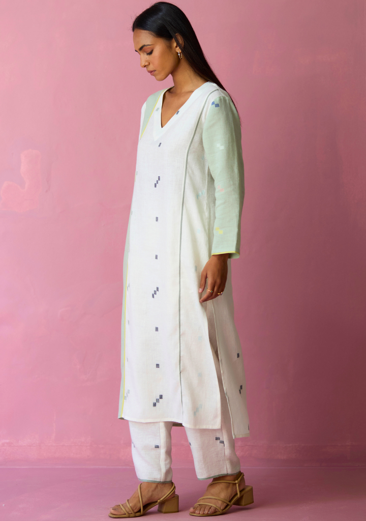 Siza Colour Block Kurta