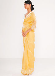 Sky Fire Saree