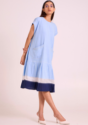 Sky Mitzi Dress