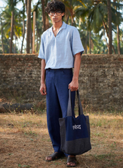 Pinstripe Popover Shirt