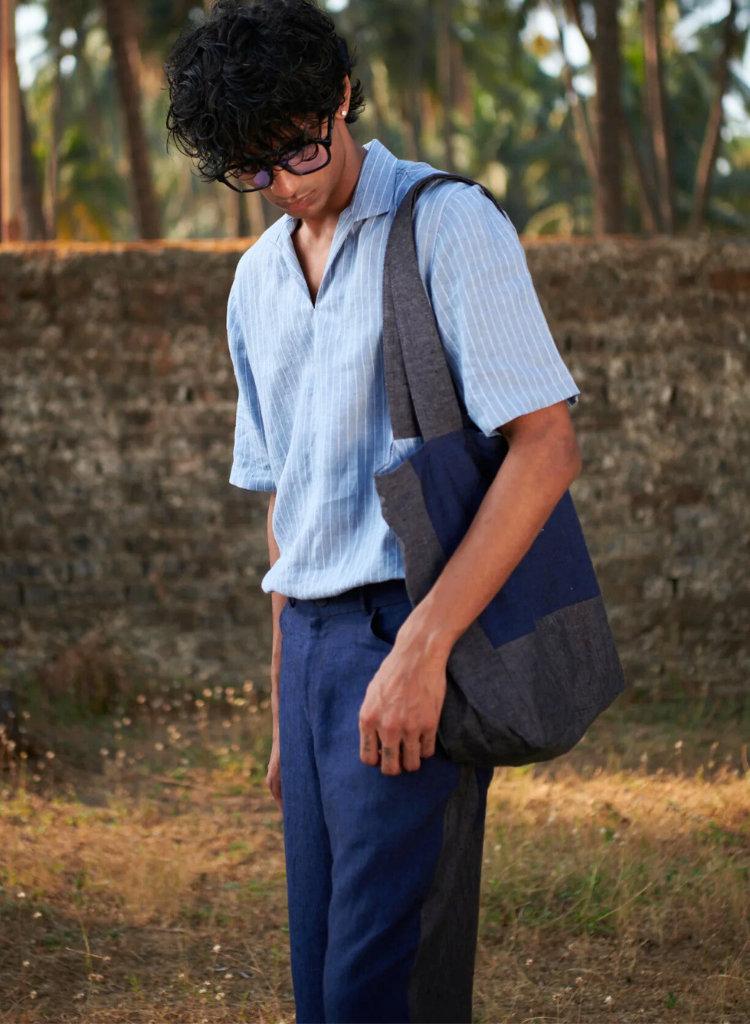 Pinstripe Popover Shirt