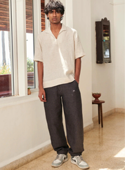 Pinstripe Popover Shirt