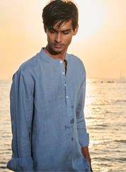 Sky Shirt Kurta
