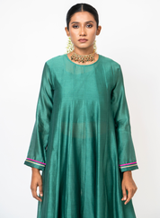 Sky & Water Anarkali Set