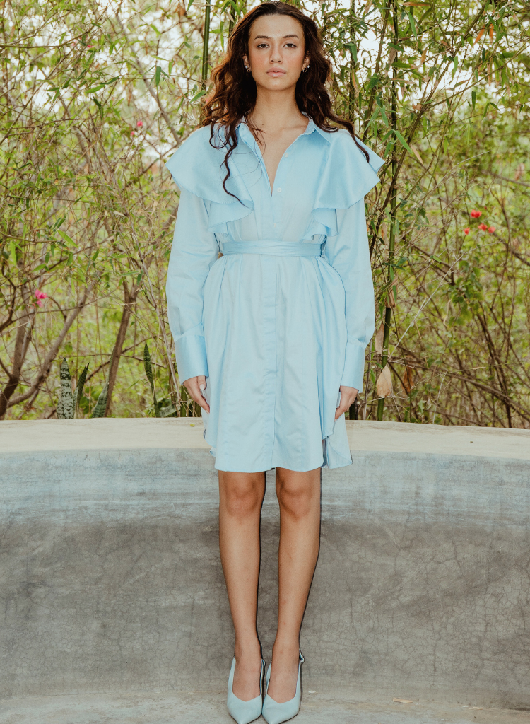 Skyline Ruffle Dress