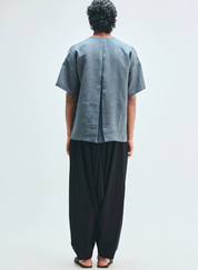 Slate Panelled Shirt Kurta