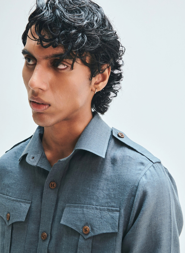 Slate Safari Overshirt