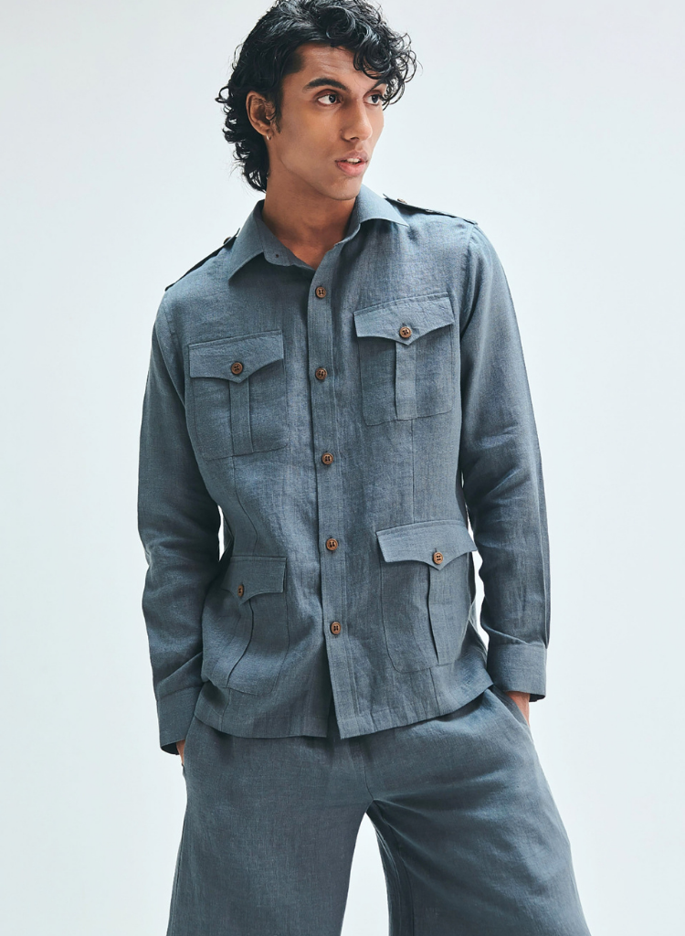 Slate Safari Overshirt