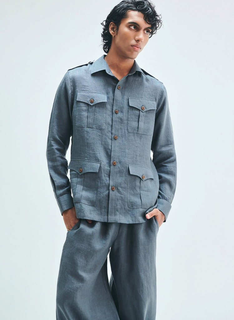 Slate Safari Overshirt