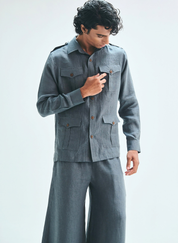 Slate Safari Overshirt