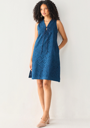 Sleeveless Knee Length Dress