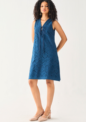 Sleeveless Knee Length Dress