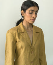 Slim Fit Blazer Dress