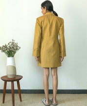Slim Fit Blazer Dress