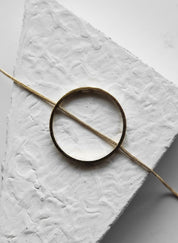 Slit A Circle Necklace
