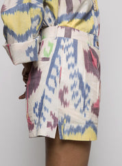 Slouchy Pleated Shorts