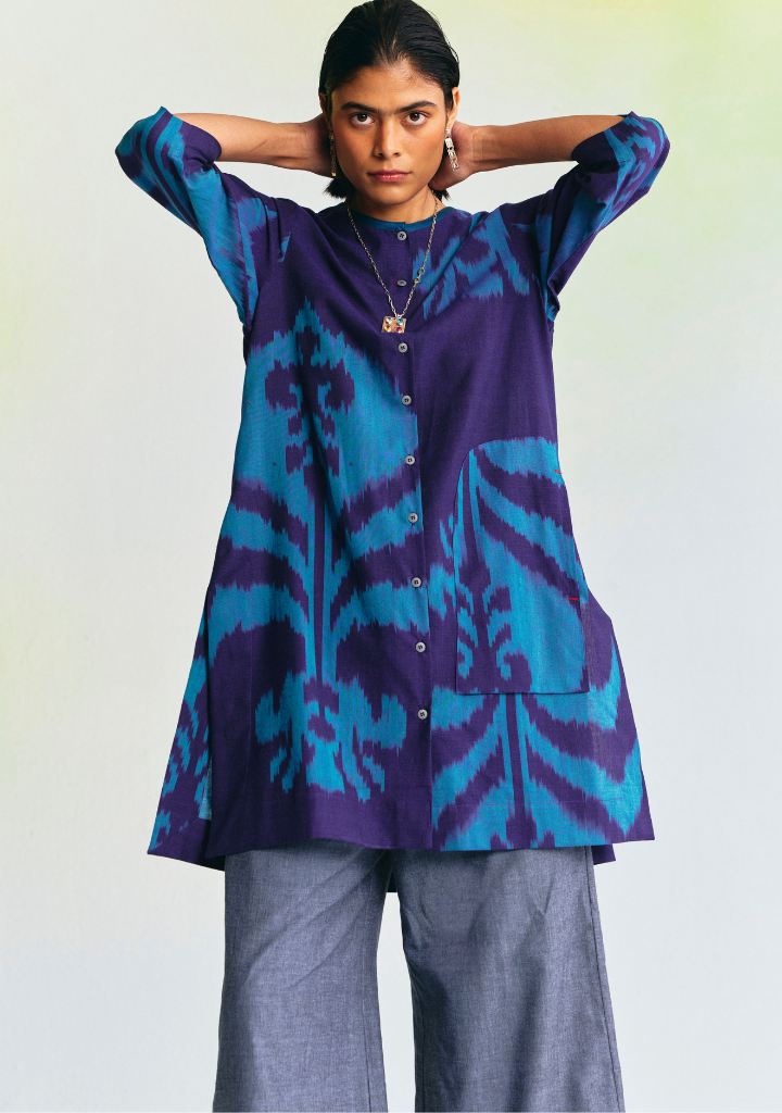 Smalt Long Tunic