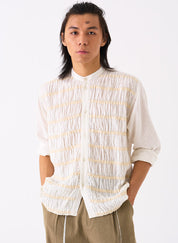 Smocking Detail Shirt