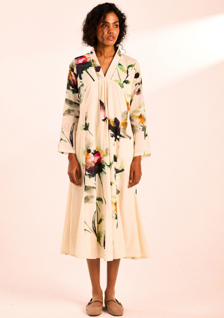Snow Blossom Dress