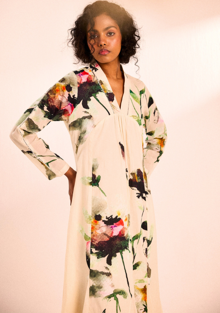 Snow Blossom Dress