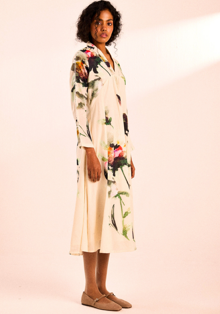 Snow Blossom Dress