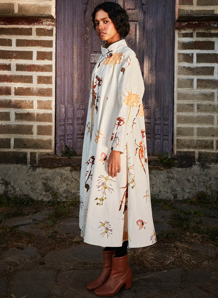 Snowcap Trench Dress