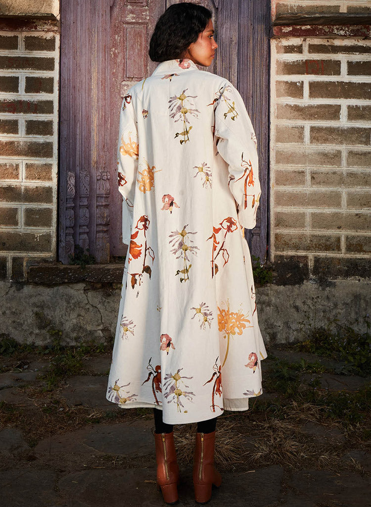 Snowcap Trench Dress