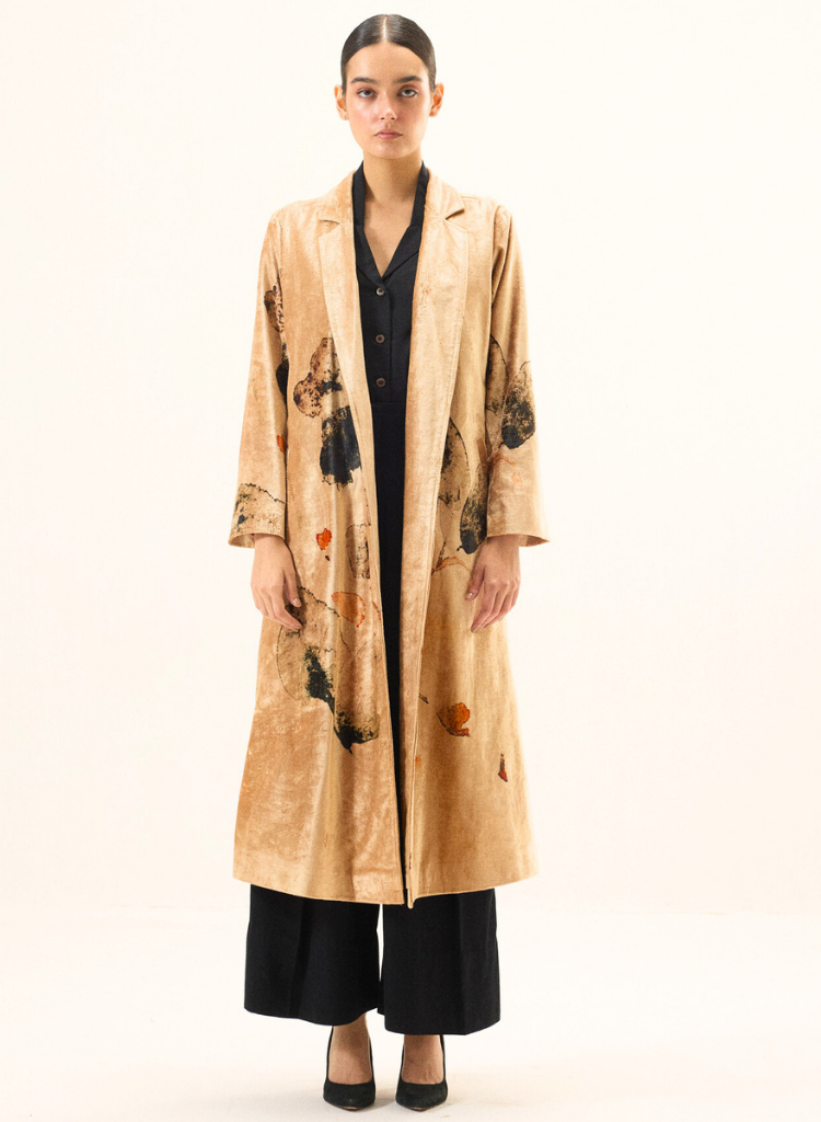 Soft Gold Trench Coat