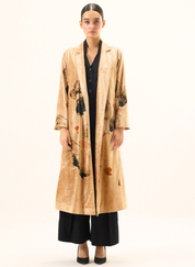 Soft Gold Trench Coat