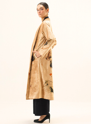 Soft Gold Trench Coat