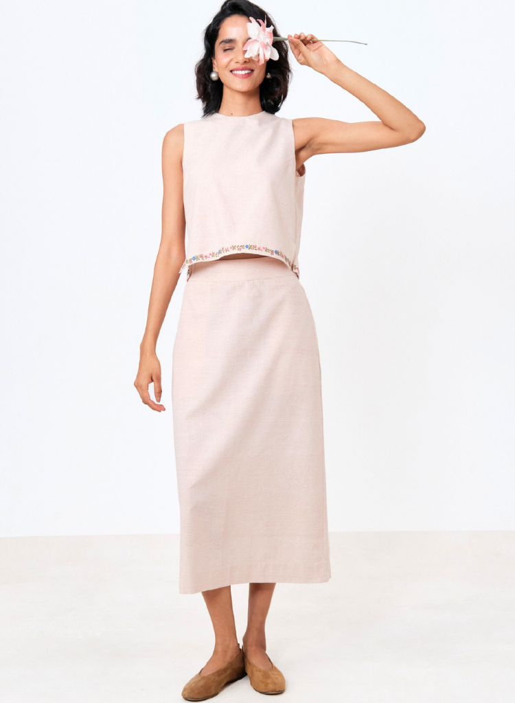 Soft Rose Skirt