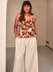 Sola Peplum Top