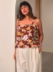 Sola Peplum Top