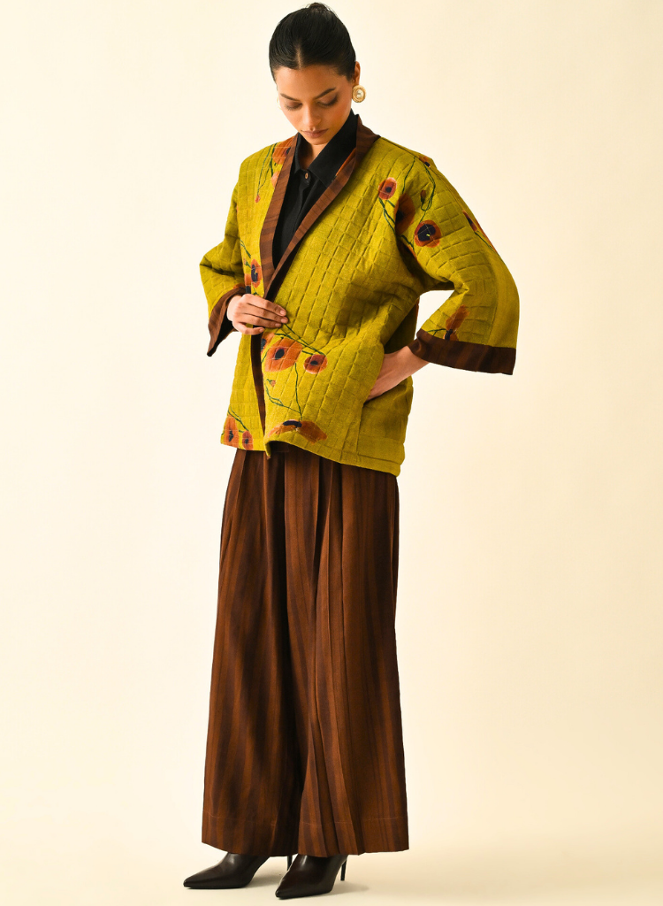 Solar Petals Jacket Set