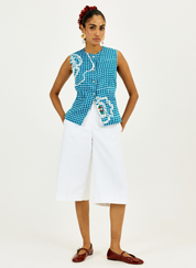 Soro Check Waistcoat