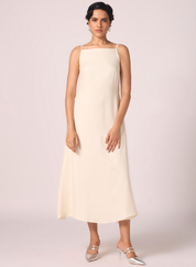 Spica Silk Slip Dress