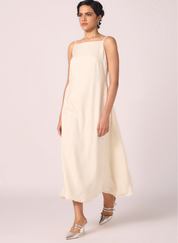 Spica Silk Slip Dress
