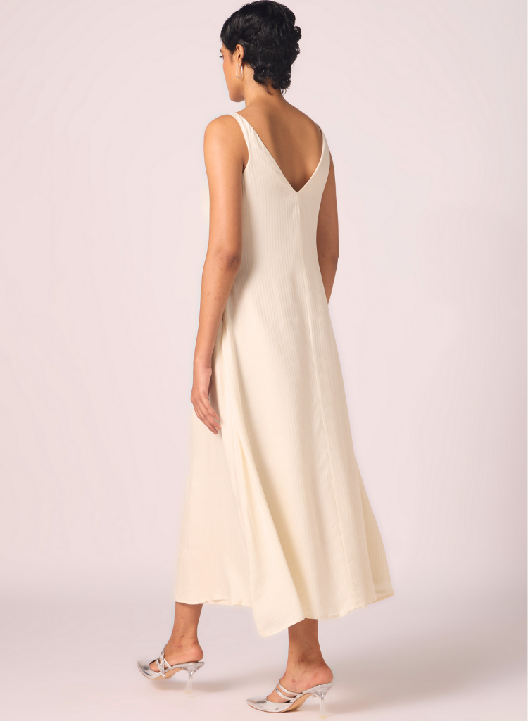 Spica Silk Slip Dress