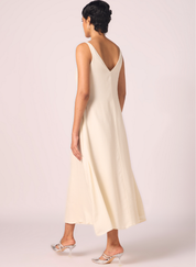 Spica Silk Slip Dress